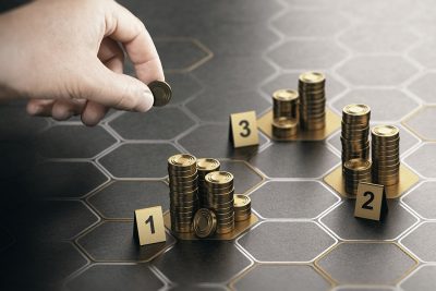 Business partners reviewing a financing plan